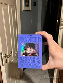 Porta mazzo di luffy - one piece