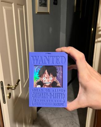 Porta mazzo di luffy - one piece