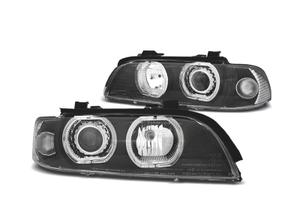 FARI BMW E39 95-03 ANGEL EYES LED CCFL FONDO NERO