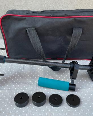 Stabilizzatore in carbonio per videomaker