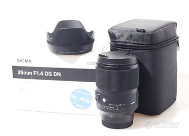 OBIETTIVO SIGMA ART 35 MM F/1.4 DG DN.SONY E-MOUNT