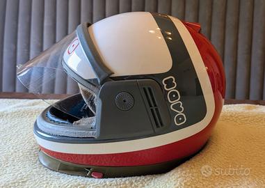 Casco moto vintage Nava Professional in kevlar
