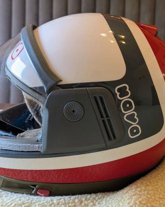 Casco moto vintage Nava Professional in kevlar