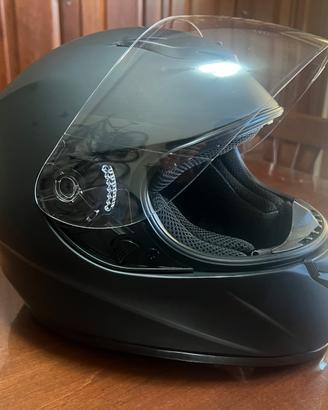 Casco Favoto nero opaco taglia M 57-58 perfetto