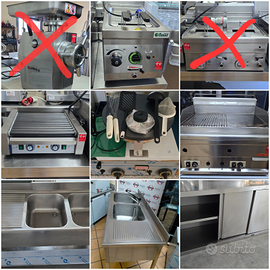 LOTTO #8 ATTREZZATURE professionali/inox USATO