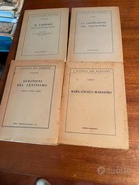 4 libri titoli vari Marx e il comunismo