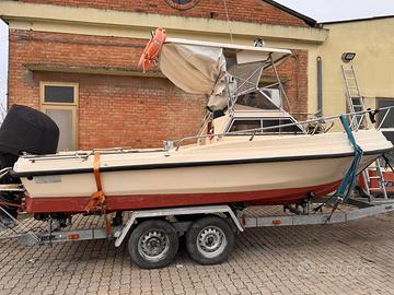 barca triakis 21 cabin 