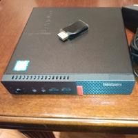 Lenovo M910Q i3‑7100 8GB RAM SSD NVMe 256GB + HDD