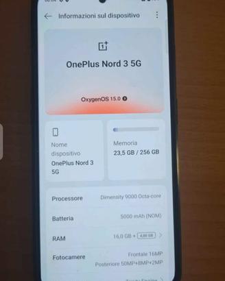 One plus nord 3 5G 