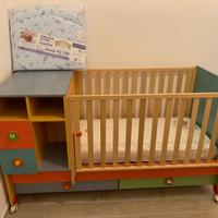 Lettino completo di materassino