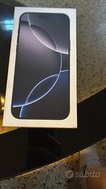 IPhone 16 Pro Max 256 GB Titanium nero