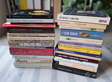Lotto 27 libri narrativa, romanzi, classici, ecc.