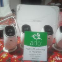 impianto videosorveglianza netgear arlo wifi