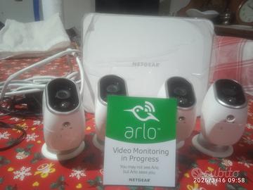impianto videosorveglianza netgear arlo wifi