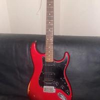 Fender Stratocaster Road Worn HSS candy apple red