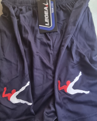 2 Pantaloncini blu da calcio