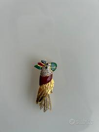 Spilla Vogue pappagallo