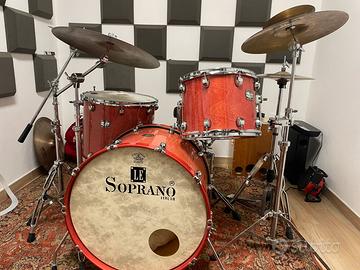 Batteria Le Soprano pro-birch