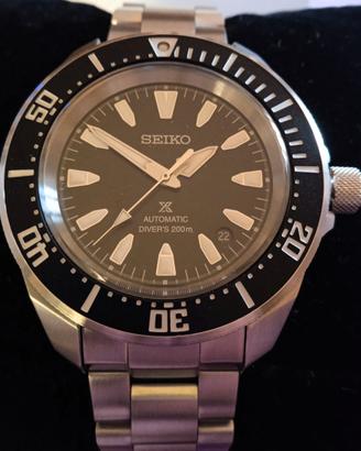 Seiko Prospex Samurai SRPL13K1 nero (20 ATM) 42mm