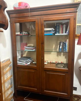 Vetrina in legno le fabie