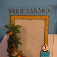 Portafoto/cornice Gran Canaria decorativa