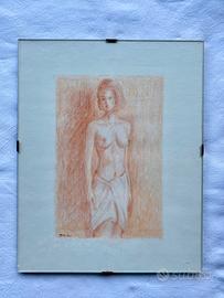 Quadro con disegno a matita