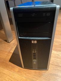 PC HP + tastiera + chiavetta USB WIFI