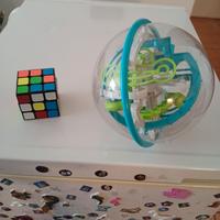 Labirinto 3D e cubo di Rubik