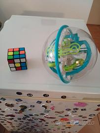 Labirinto 3D e cubo di Rubik