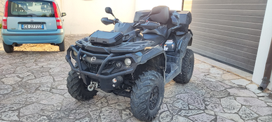 Can Am Outlander Max 850 2017 targa bianca