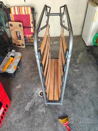 brandina con materasso 1 piazza