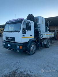 Camion man 15.284 con gru hiab 122 b1