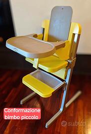 Seggiolone-sedia regolabile Brevi Slex Evo