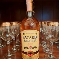 RUM BACARDI RESERVA - LITRI 1 - OLTRE 20 ANNI.