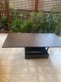 Tavolino Tiramisù trasformabile stile giapponese