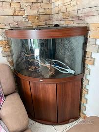 Acquario Juwel Trigon angolare completo con mobile