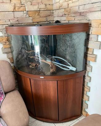 Acquario Juwel Trigon angolare completo con mobile
