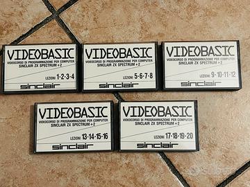 Cassette video corso programmazione Zx Spectrum