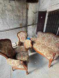 Salotto style luigi xv