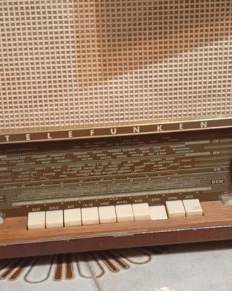 radio vintage Telefunken funzionante