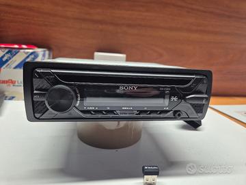 sony cdx G1201 U colorazione ambra arancione 