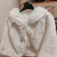 Coprispalle in pelliccia sintetica