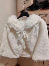 Coprispalle in pelliccia sintetica