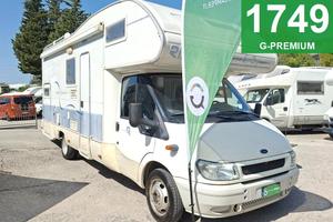 CAMPER RIMOR FORD MANSARDATO 6 POSTI DINETTE LETTO