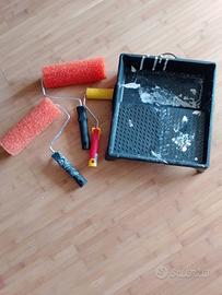 set rulli pittura bucciato 