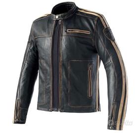 Giacca da moto in VERA PELLE. NUOVA!