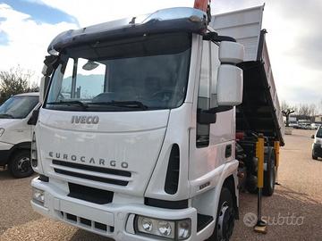 Iveco EUROCARGO GRU E RIBALTABILE VARIE DISP. PERM