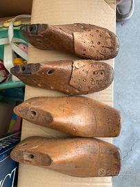 Forme per scarpe antiche in legno