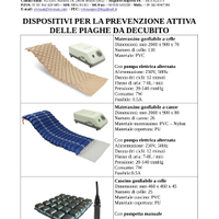 Materassini e cuscini gonfiabili antidecubito