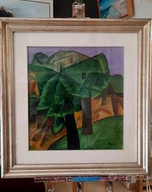 Quadro dipinto moderno Severo Pozzati SEPO 